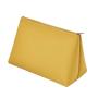 Gelory Wholesale Big Capacity Cosmetic Toiletries Pouch Soft Men Women Travel Leather Toiletry Wash Bag