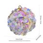 Custom sac tendance 2024 Design Sequins Pearl Flower Ball Evening Bag Handbag Tote Party Round Clutch Bag For Women