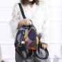 Women's backpack oxford cloth ladies shoulder bag Korean style colorful schoolbag travel backpack