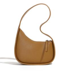 2024 New Trendy Personalized Small  Ladies Genuine Leather Purses And Handbags Designer Underarm Shoulder Bags For Women