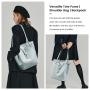 2023 LOVEVOOK Fashion Design Satchels Classic Ladies Hand Bags 2pcs Tote Shoulder Bags Work Elegant Luxury Women PU Handbags