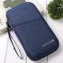 New portable ID passport holder travel portable wallet card holder multi compartment large capacity ticket holder storage