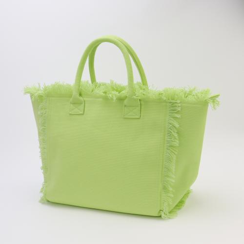 Keymay USA Free Shipping High Quality Large Capacity Mix 6 Colors Women Fashion Handbag Shipping Tassel Fringe Canvas Tote Bag
