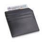 Genuine leather card holder for gift slim front pocket card holder vegetable tanned leather