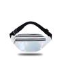 Gelory Custom Logo Laser Women Sports Waist Bag Shiny Holographic Waterproof Phone Fanny Packs