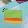 GELORY Custom Zipper Pencil Pouches Small Zipper Stationery Bags Waterproof Oxford Pencil Case Bag for Office Travel Cosmetics