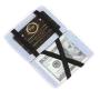 CUIKCA Wallet Card Holder Magic Purse Slim Leather Mens Case Mini Women Men Casual Cover Minimalist Ladies Laser