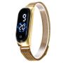 2022 Fashion Leather Woman Wrist Watch digital Wristwatch Watch Creative Ladies Quartz man smart watches For Women