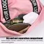Fashionable Nylon Fold Storage Spend The Night Bags Light Weight Travel Bag Luggage
