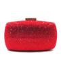 Wholesale rhinestone inlaid evening bags in stock banquet chain shoulder bags women handbags round clutch evening bags