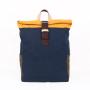 CHANGRONG Custom vintage recycled canvas Top roll rucksack backpack bag