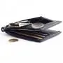 Money Clip Mini Wallets Genuine Leather Male Purse Mini Vintage Slim Wallets