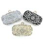 Ladies Party Wedding Handmade Crystal Diamond Rhinestone Clutch Evening Designer Bags sac tendance 2024