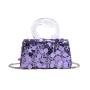 2024 New Fashion Glitter Single Shoulder Small Square Bag designer bags clutch bag women
