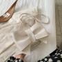 New Fashion Customized Pure Color girl's Handbag Leather Crossbody Bag PU Shoulder Bags for sale