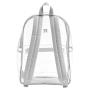 Heavy Duty See Through Transparent Large School Bag Book Bag for College Work Travel Sports Beach Clear Backpack