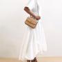 Stylish Vegan Leather Ladies Crossbody Bags Pure Color Irregular Design Shoulder Bags Fashion Custom Luxury Handbags For Women