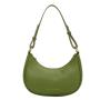 Half Moon Package Womens Purses And Handbags Zipper Handbags Woman Bags Luxury Pure Color Bags Women Handbags Shoulder