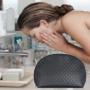 Custom Weave Emboss Pattern PU Leather Large Capacity Waterproof Nail Cosmetic Bag Travel Makeup Case For Women