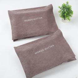 Luxury Double Side Velvet Jewelry Envelope Pouch Dust Pillow Packing Bag Luxury Velvet Cosmetic Envelope Pouch