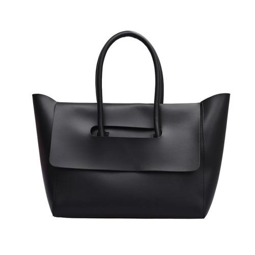 In Stock Vegan Leather Shoulder Hand bag Large Capacity Handbags For Women
