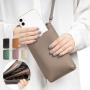 XL171 Imported Genuine Leather Mini Women's Mobile Phone Bag Korean Shoulder Bag Zip Money Clip Crossbody Bag
