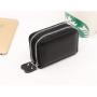 New Arrival  Custom Genuine Leather Rfid Blocking ATM Bank Credit Card Holders Wallets Coin Purse