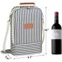 cooling red Wine  Carrier PouchPurse Fashionable purse with Hidden insulated Compartment for women