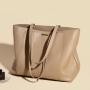 Custom Soft PU Leather Handbag Large Ladies Fashion Tote Bag Designer Handbags Women Bags Wholesale