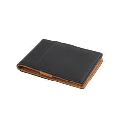 Hot selling slim card holder wallet elastic money bag high quality leather small wallet