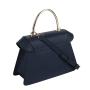 Manufacturer Latest Metal Top Handle Womens Handbags High Quality Faux Leather Fashion Unique Custom Logo Flap Ladies Hand Bags