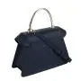Manufacturer Latest Metal Top Handle Womens Handbags High Quality Faux Leather Fashion Unique Custom Logo Flap Ladies Hand Bags