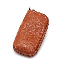 Carteras De Dama Carteira Feminina Latest Genuine Leather Ladies Fashion Fancy Clutch Purse Wrist Card Holder Wallets For Women