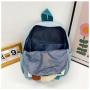 KBW579 Wholesale New Children Schoolbag Unisex Backpack Fashion Canvas Cute Cartoon Plush Doll Bear Shoulder Bag