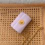 Cream Mini Bag Fashion Trend South Korean New 3 Position Card Bag Advanced Sense Small Design Chain Bag Female