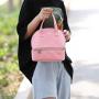 ZWY046 Daily Outdoor Travel Picnic Split Insulated Lunch Bag Simple Oxford Breastmilk Cooler Bag Portable Solid Color Handbag