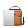 XL347 Best-selling Vintage Men's Shoulder Bag Daily Life Multi-layer Large Capacity Handbag Wear-resistant Durable Leather Bag