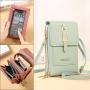 KBW607 New Transparent Touch Screen Cell Phone Bag Fashion Crossbody Bag Multifunctional Cell Phone Women Bag Coin Purse