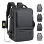 Minimalist Men's Business Backpack Lightweight Travel Commuting Bag with Multiple Compartments for Laptop and Other Essentials
