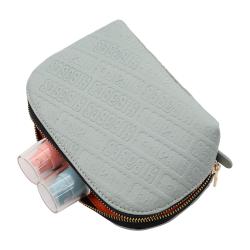 OEM/ODM leather cosmetic bag waterproof travel toiletry organizer leather make up bag