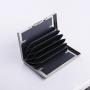 ZX096 Anti-scan Stainless Personal Metal Card Case Clip Credit Card Holder Thin Case Small Male Business Card Holder Case