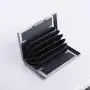 ZX096 Anti-scan Stainless Personal Metal Card Case Clip Credit Card Holder Thin Case Small Male Business Card Holder Case
