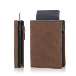 Waterproof cosmetic pouch, carrying bag, flat toiletry bag, multi-card card bag with zipper