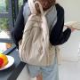 Logo 2024 Hot Wholesale Cream Student Backpack Lightweight Simple Fashion Girls Backpack Large Capacity Nylon Material Schoolbag