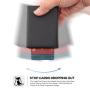 Custom RFID blocking aluminum pop-up wallet for men