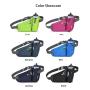ZWY055 Outdoor Running Sports Water Bottle Waist Pack Polyester Lightweight Waterproof Phone Case New Marathon Gear Waist Bag