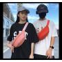 ZWY158 Wholesale Hot Sale Simple Solid Color Unisex Chest Bag Nylon Travel Shopping Waist Bag New Sports Student Crossbody Bag