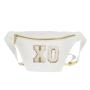Low MOQ Stock Custom Logo Printed Sport Crossbody Sling Metallic Multi-functional Cangurera Polyester Bright Fanny Packs
