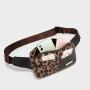 Custom Cute Sport Running Small Crossbody Shoulder Fanny Pack PU Leather Waist Bag Belt Bum Bag For Women