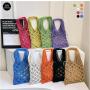 Hot Sales Bolsos De Mujer Mesh Cotton Bag Beach Bag Fruit Bags For Girls